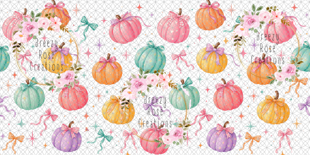 Colorful pumpkins
