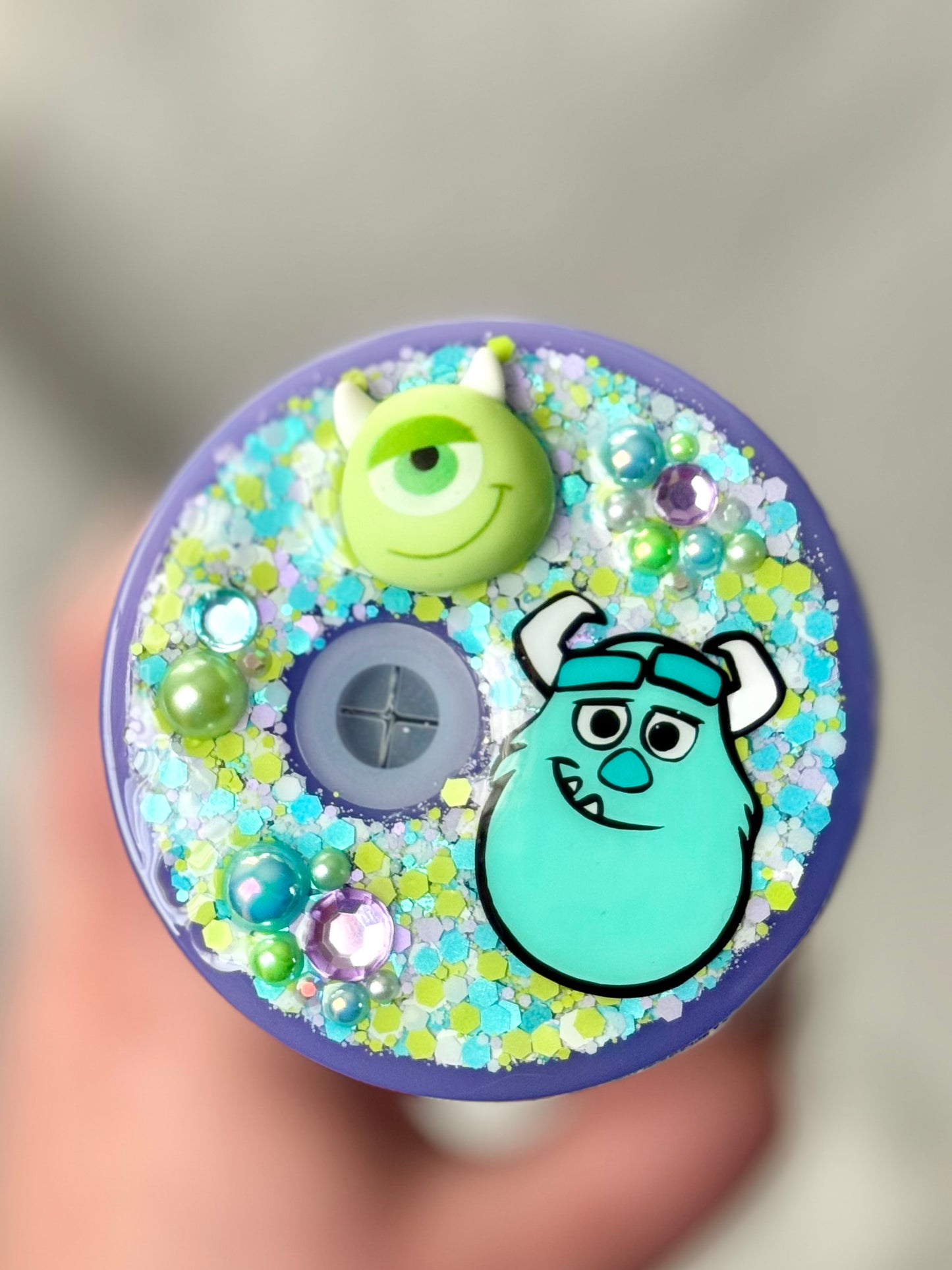 Monsters Inc Themed Tumbler