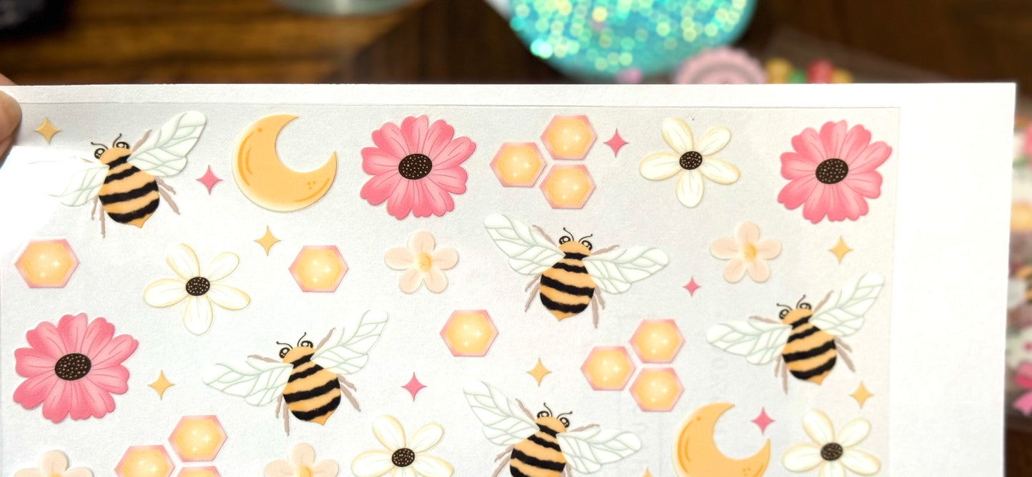Bees and moons