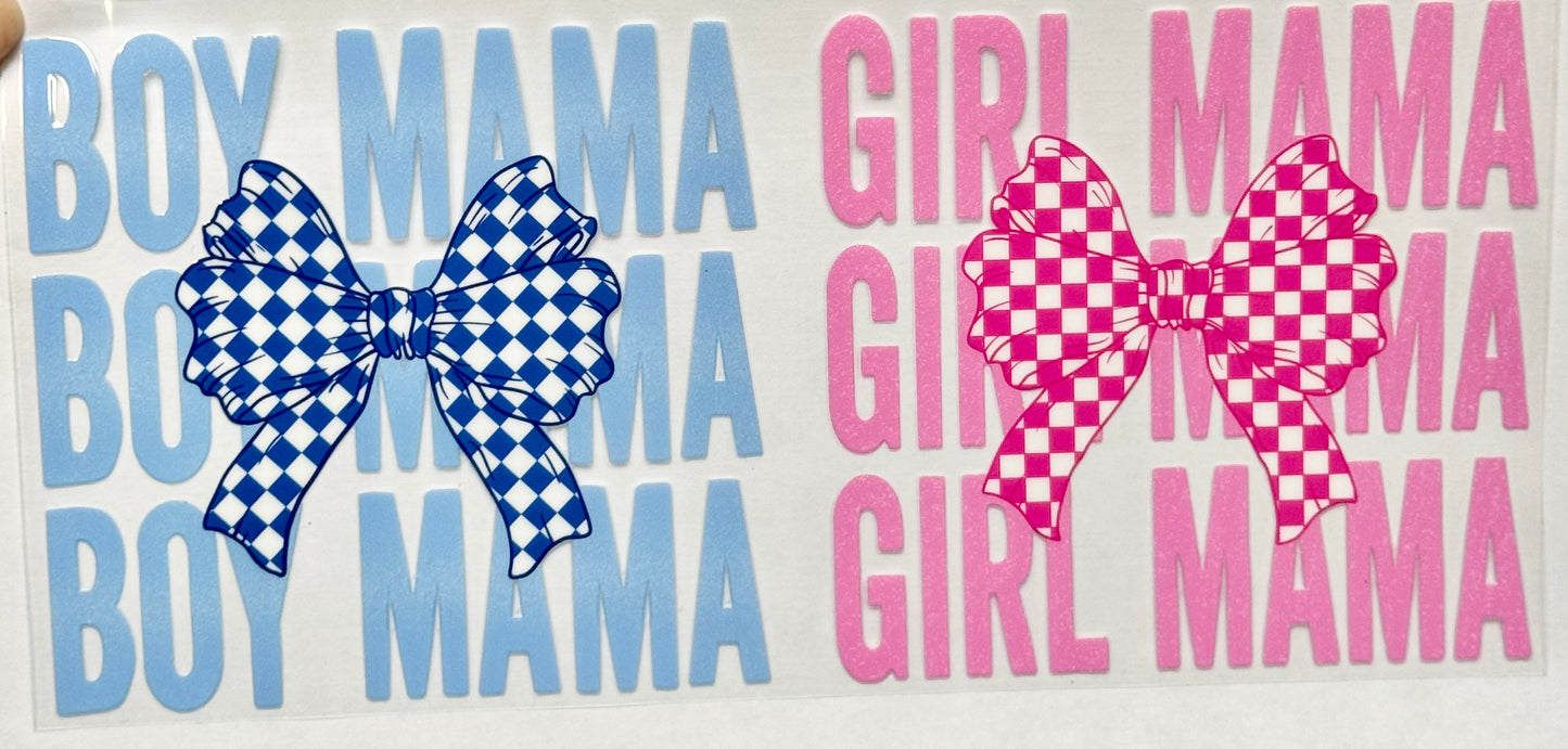 Boy and girl mama