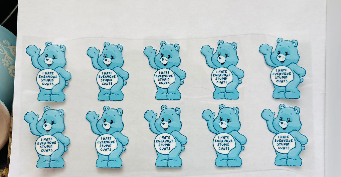 Swear bear, I hate everyone