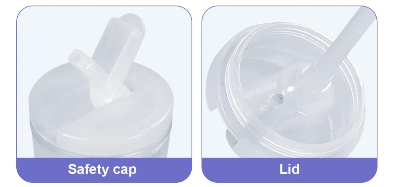 20 oz Acrylic Waterbottle Snowglobe Tumbler