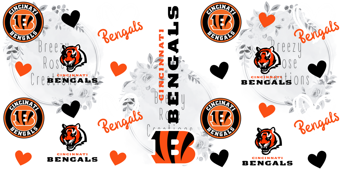 Cincinnati Bengals hearts