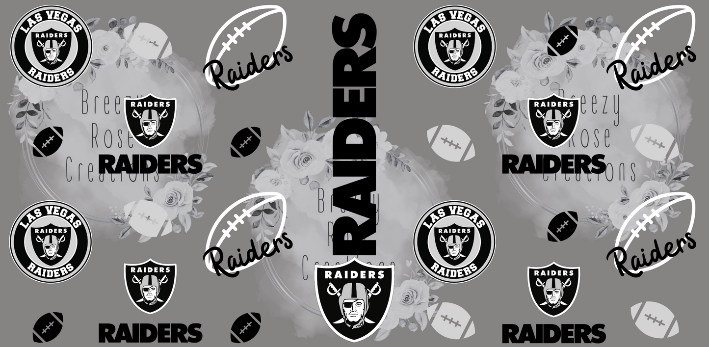 Las Vegas Raiders footballs