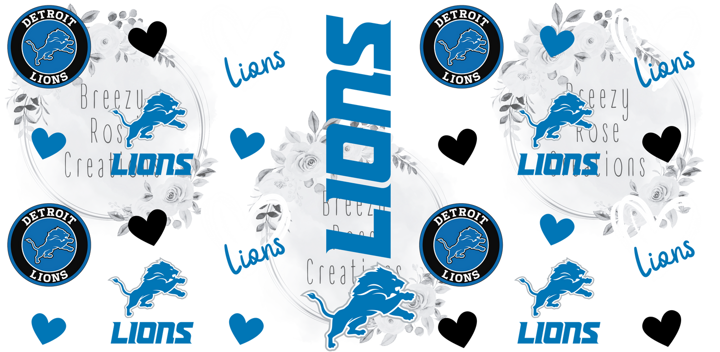 Detroit Lions hearts