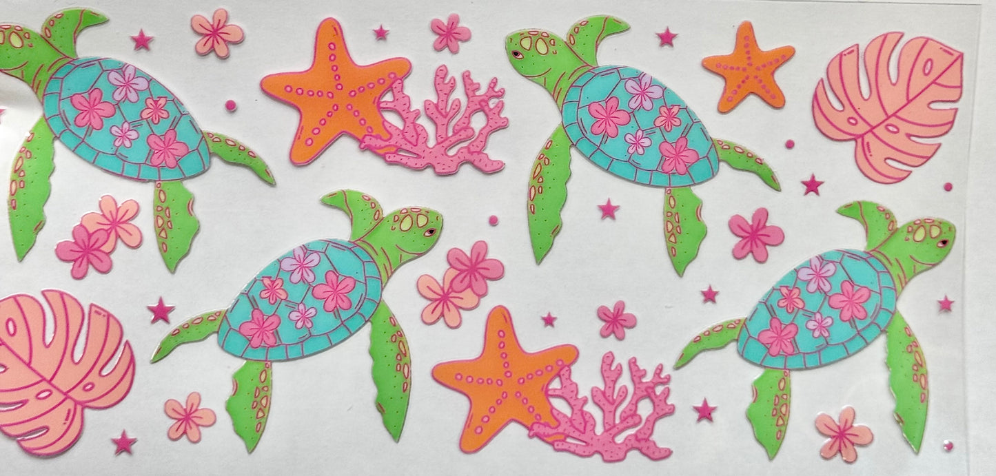 Turtles & starfish