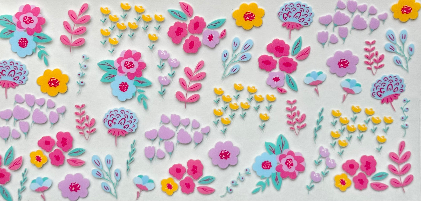 Vibrant floral