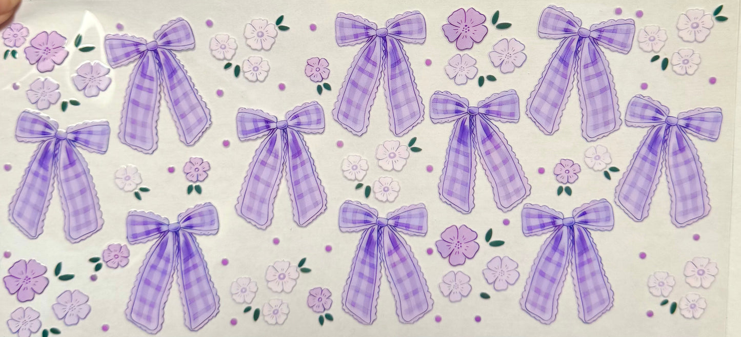 Purple Bows