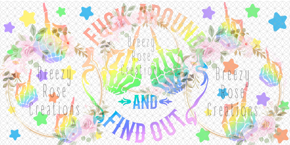 F around and find out rainbow