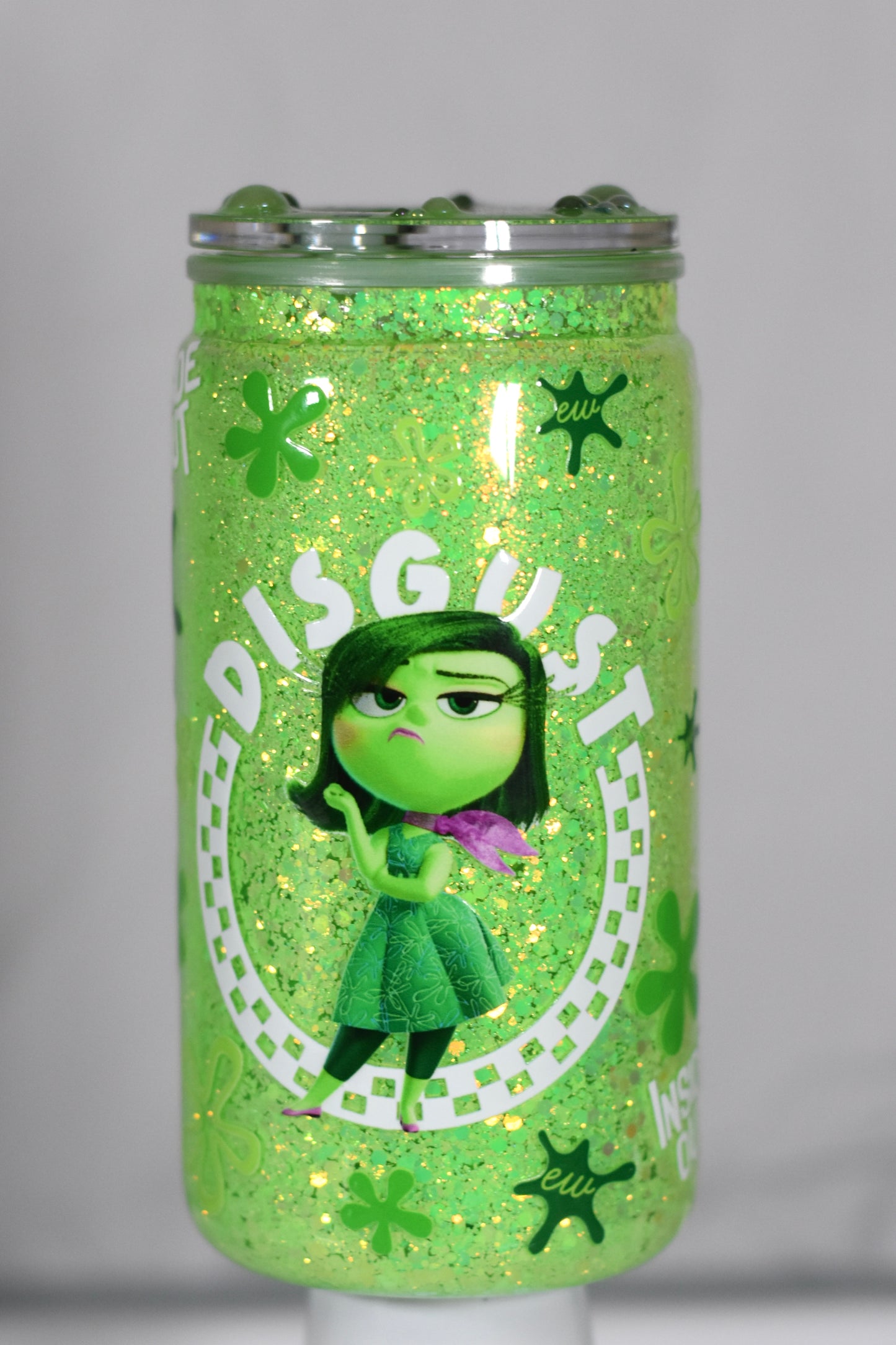 Disgust Inside Out Themed Tumbler