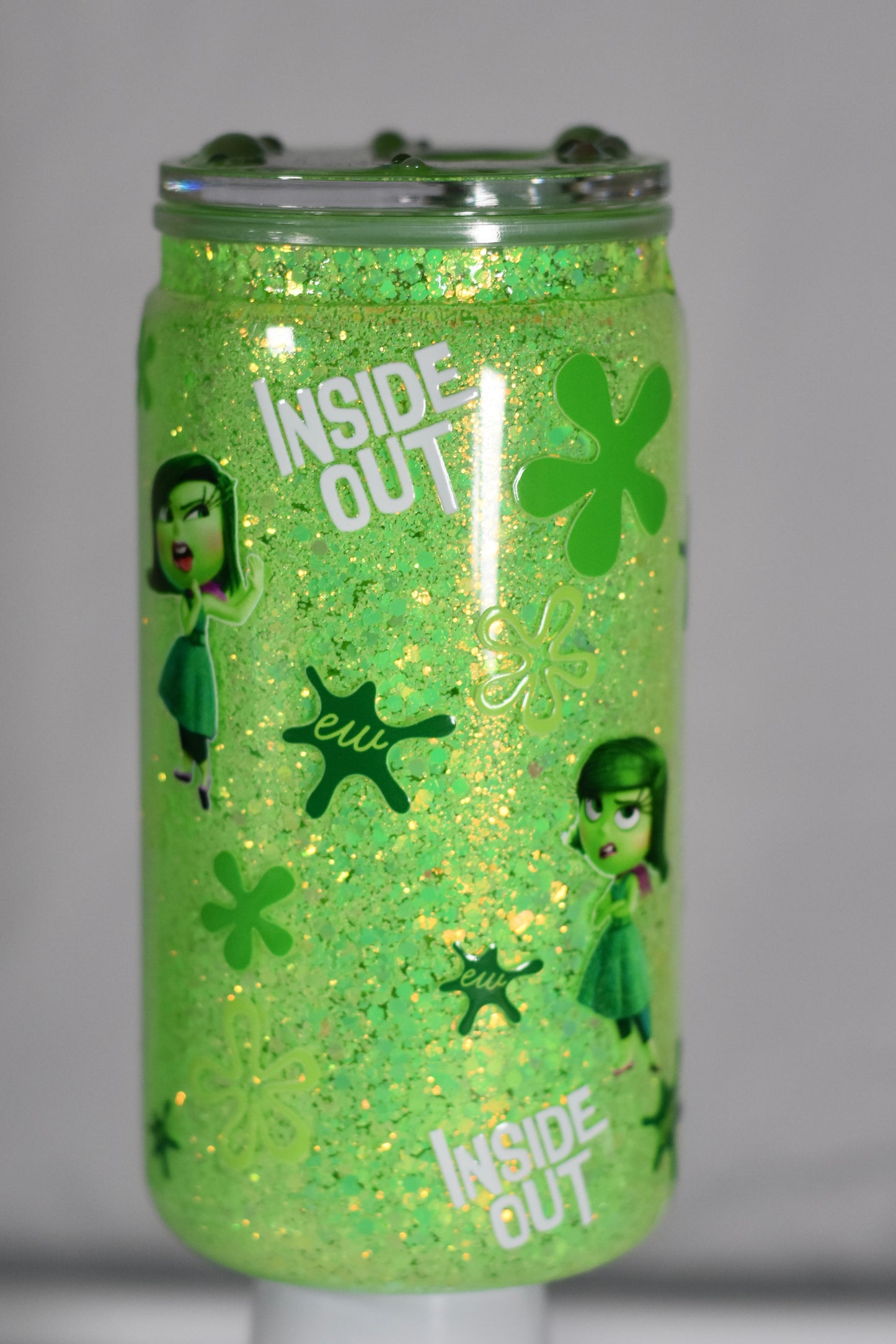 Disgust Inside Out Themed Tumbler