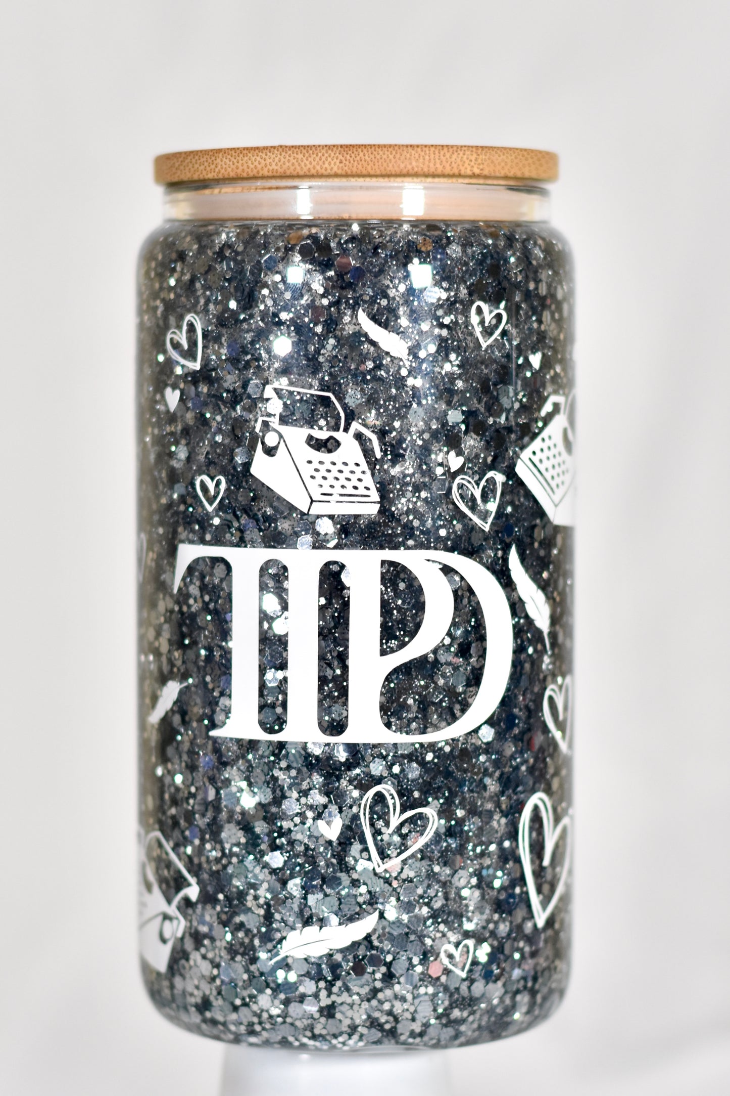 Taylor Swift TTPD Tortured Poets Department Snowglobe Themed Tumbler