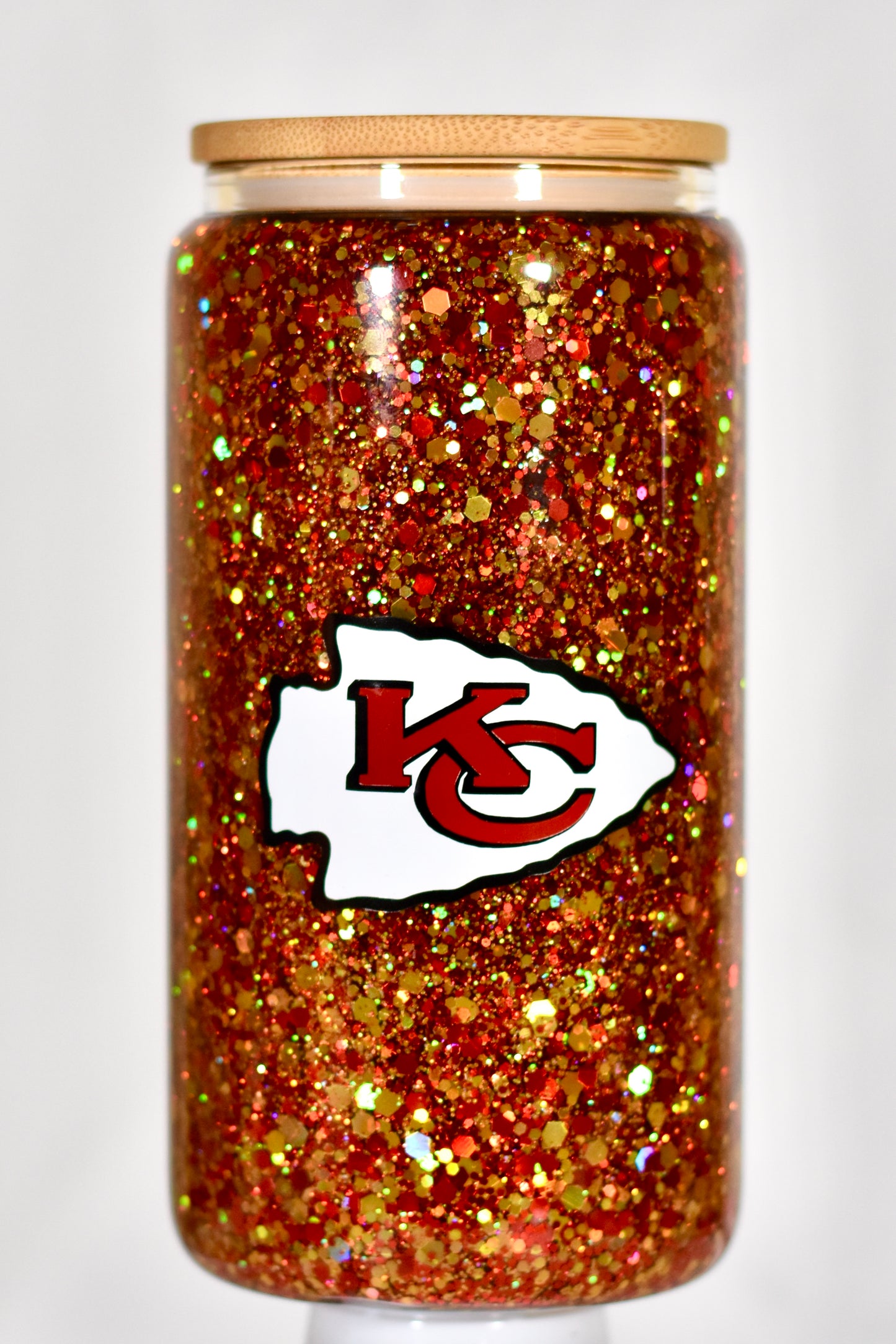Kansas City Chiefs Snowglobe Tumbler