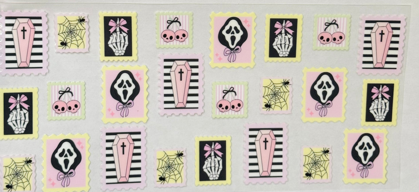Girly Ghost Face Frames