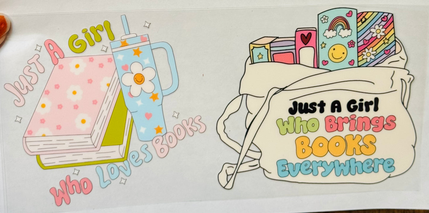 Book Lover Decals