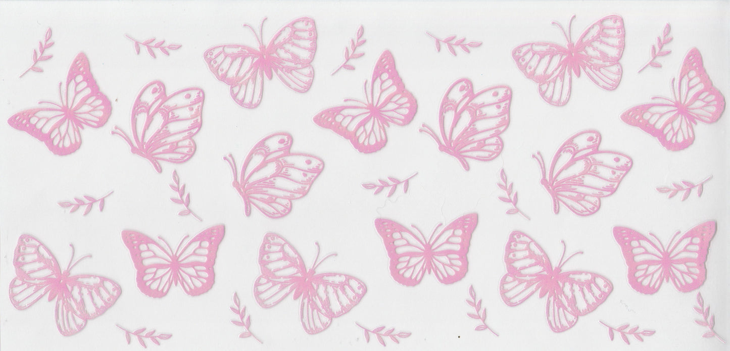 Pink Dainty Butterflies