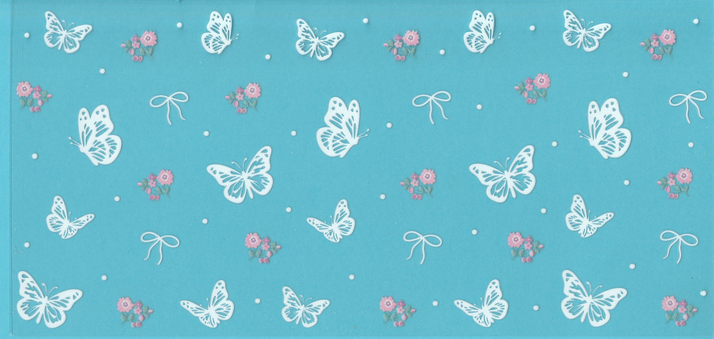 Dainty White Butterflies