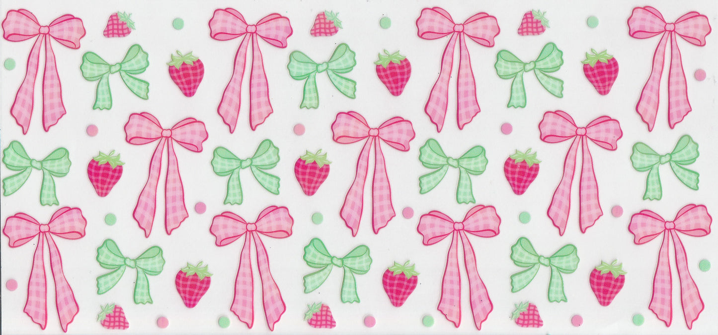 Strawberries and Bows