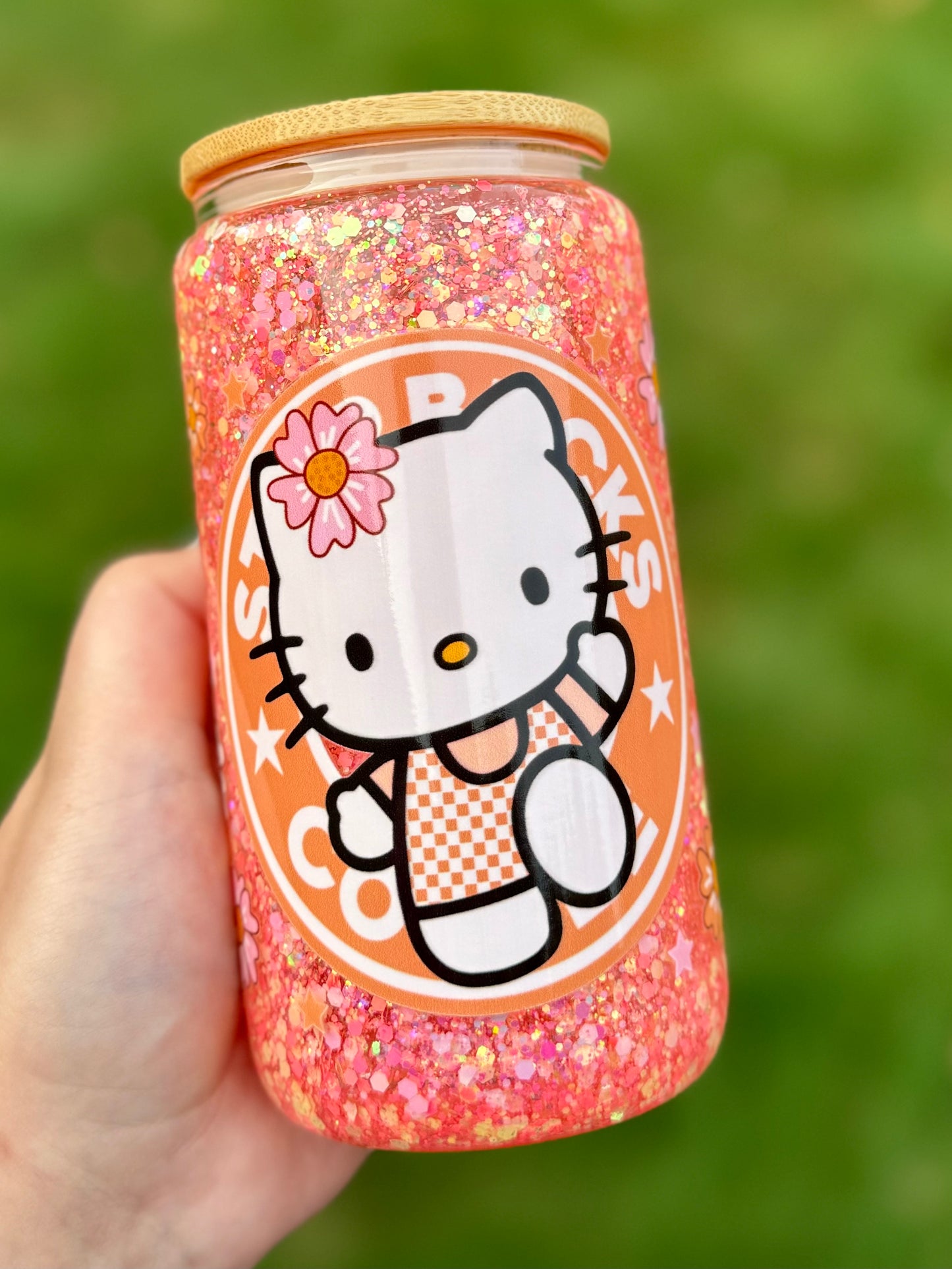 Hello Kitty Snowglobe Tumbler