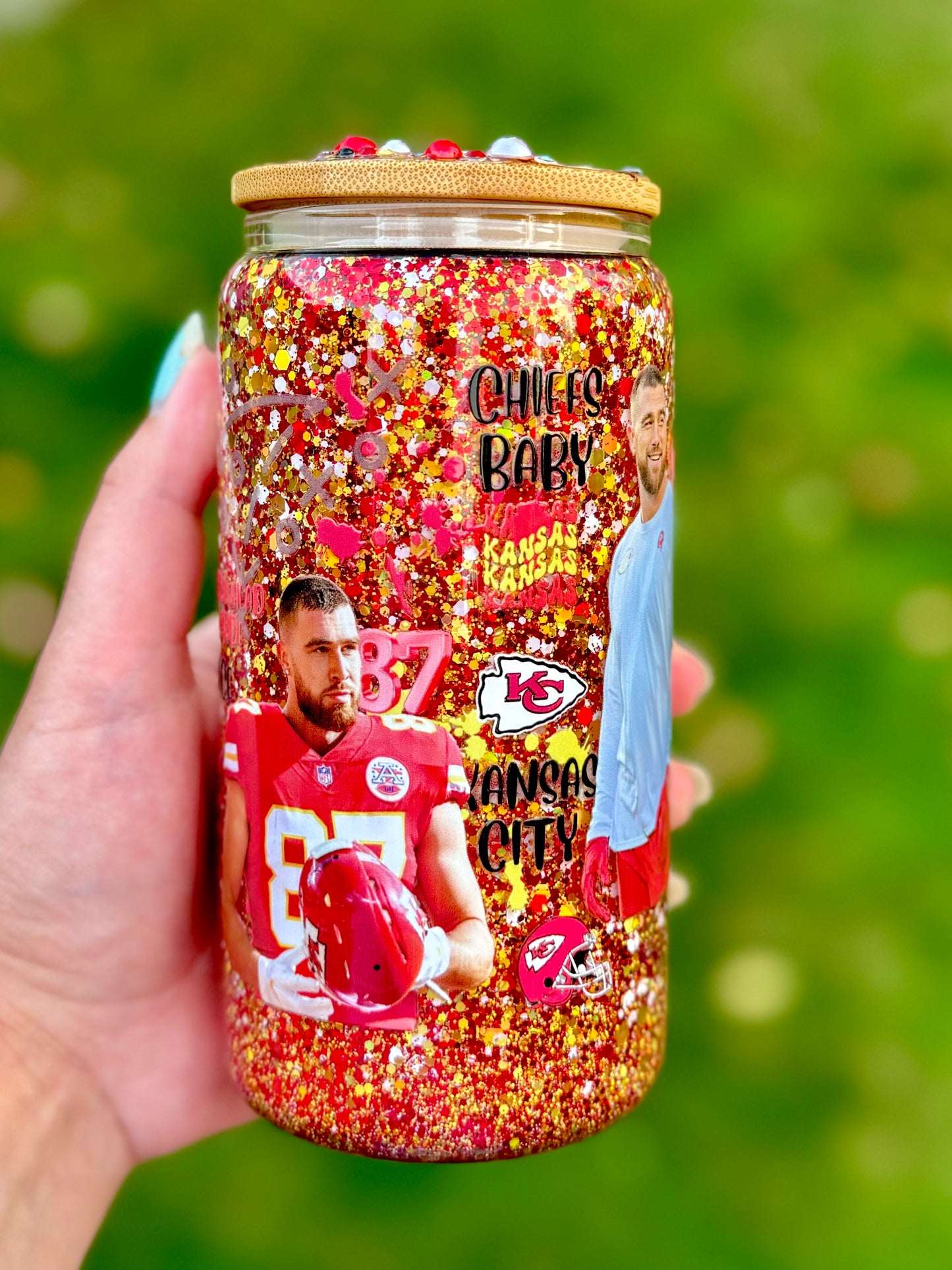 Travis Kelce Kansas City Chiefs Tumbler