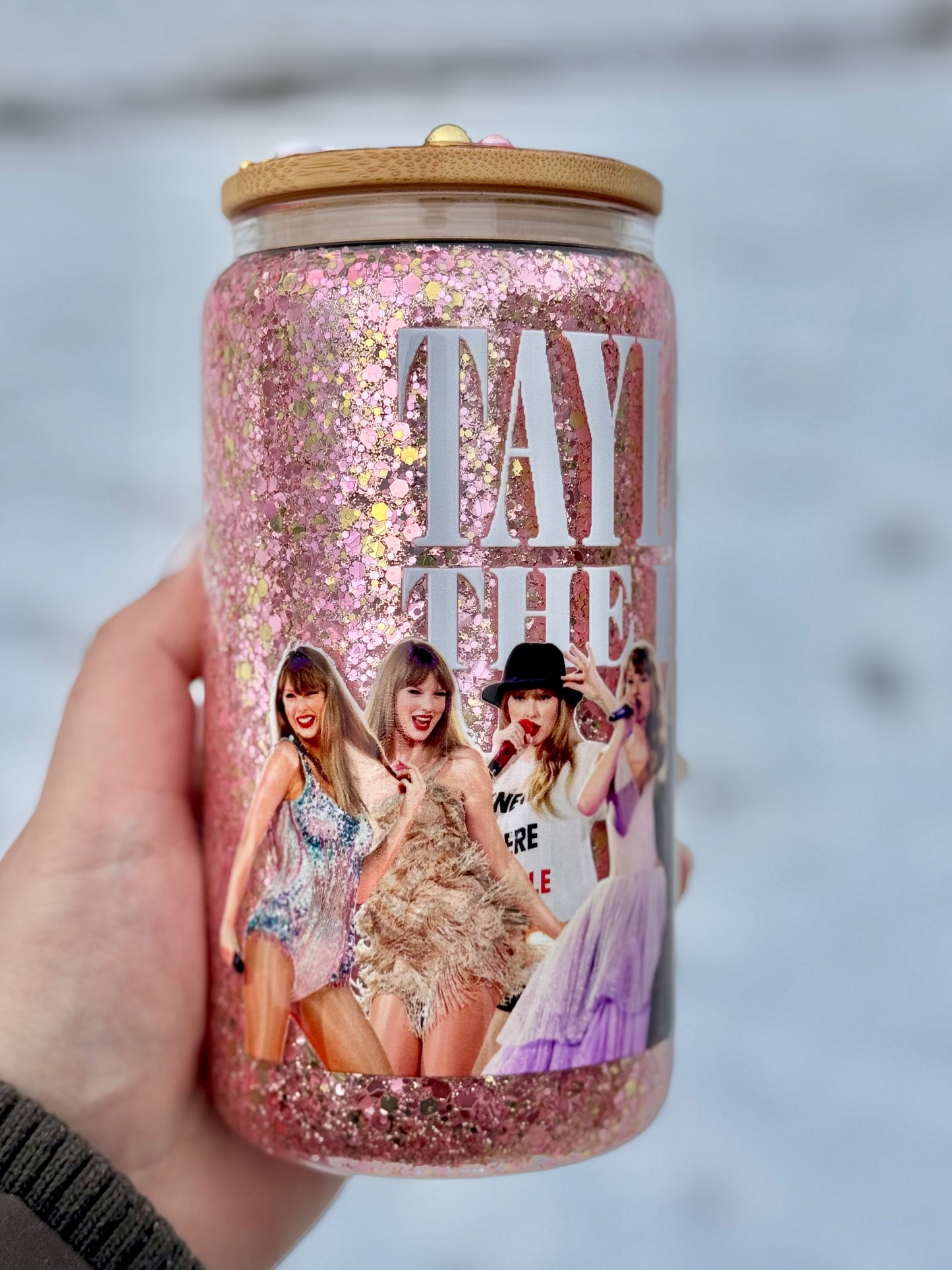 Taylor Swift The Eras Tour Themed Tumbler
