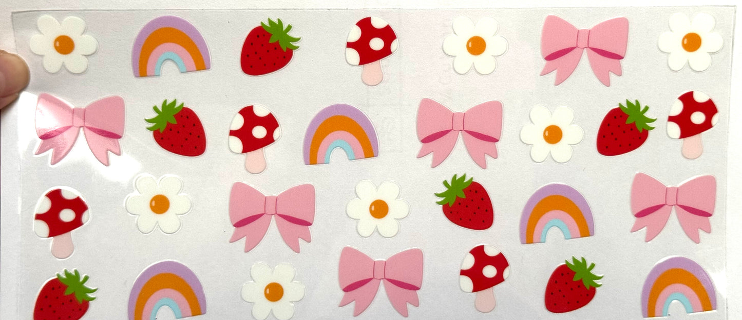 Rainbow Mushroom Bow