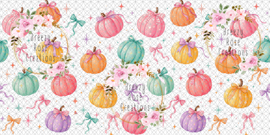Colorful pumpkins