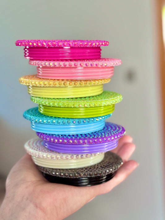 Rhinestone Lid