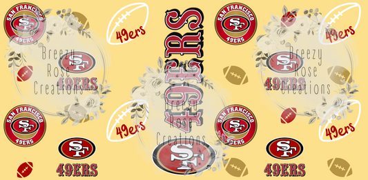 San Francisco 49ers footballs