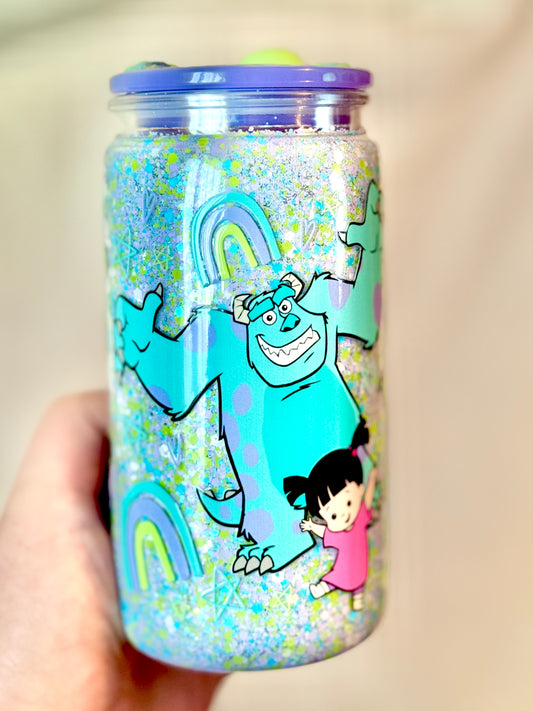 Monsters Inc Themed Tumbler