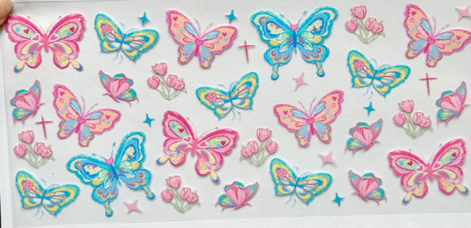 Vibrant butterflies
