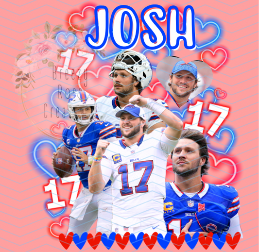 Josh Allen Bills Decal