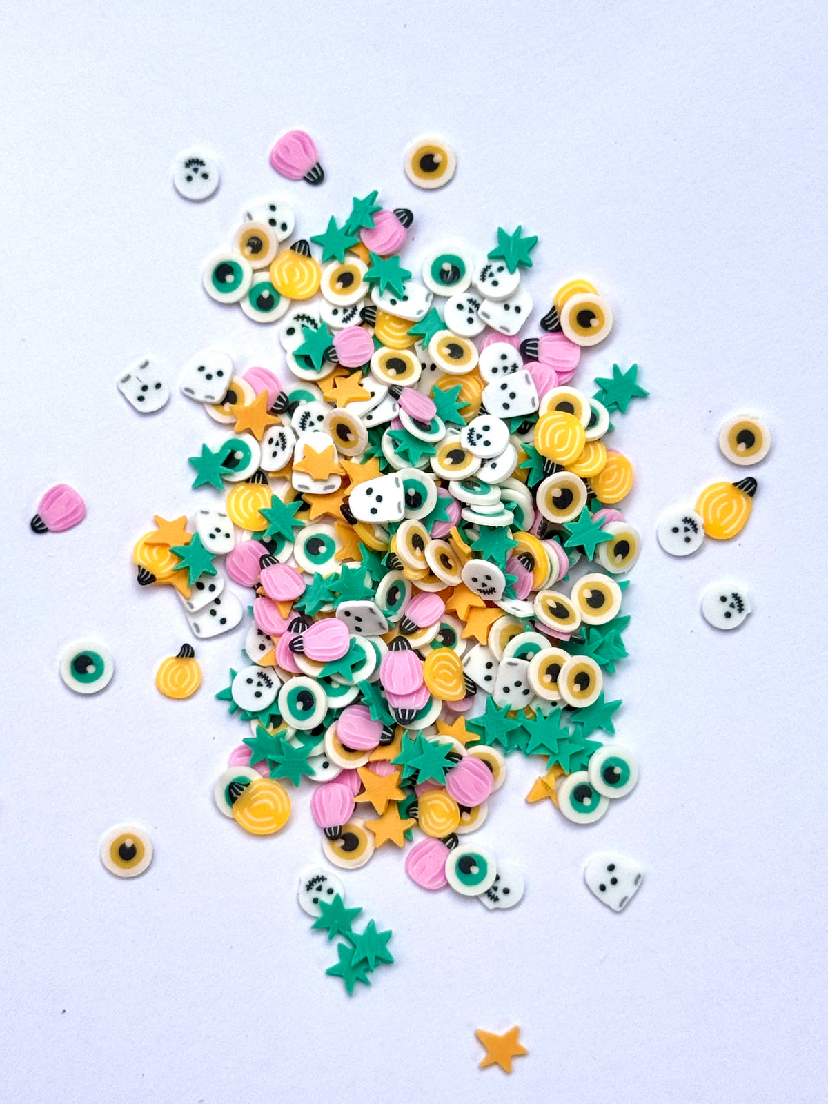Halloween Mix Clay Slices