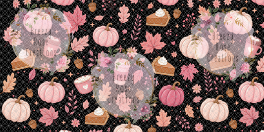 Pumpkin Fall Pink