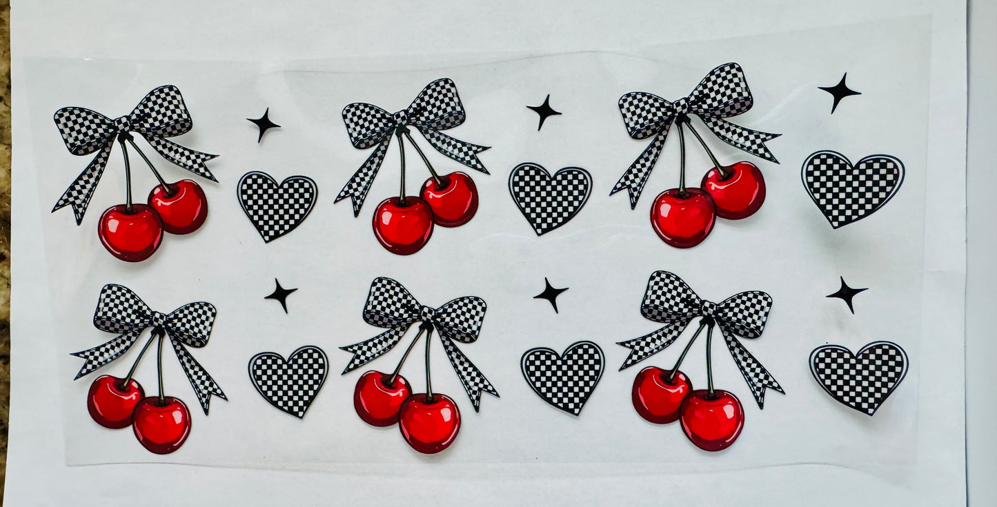 Cherries and checkers