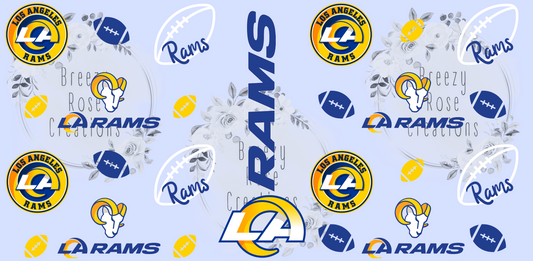 Los Angeles Rams footballs