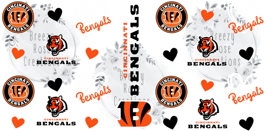 Cincinnati Bengals hearts