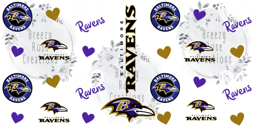 Baltimore Ravens hearts