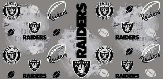 Las Vegas Raiders footballs