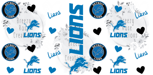 Detroit Lions hearts
