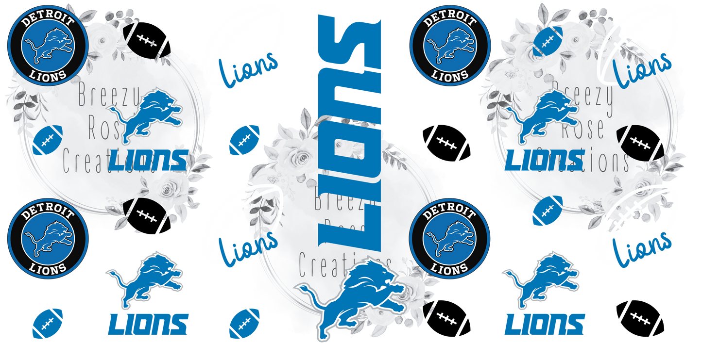 Detroit Lions footballs