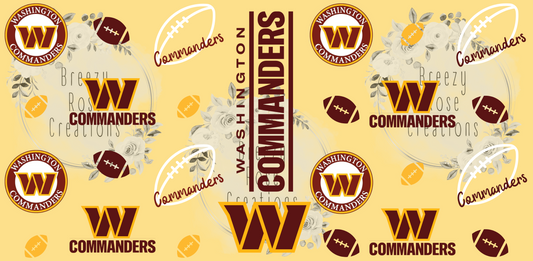 Washington Commanders footballs