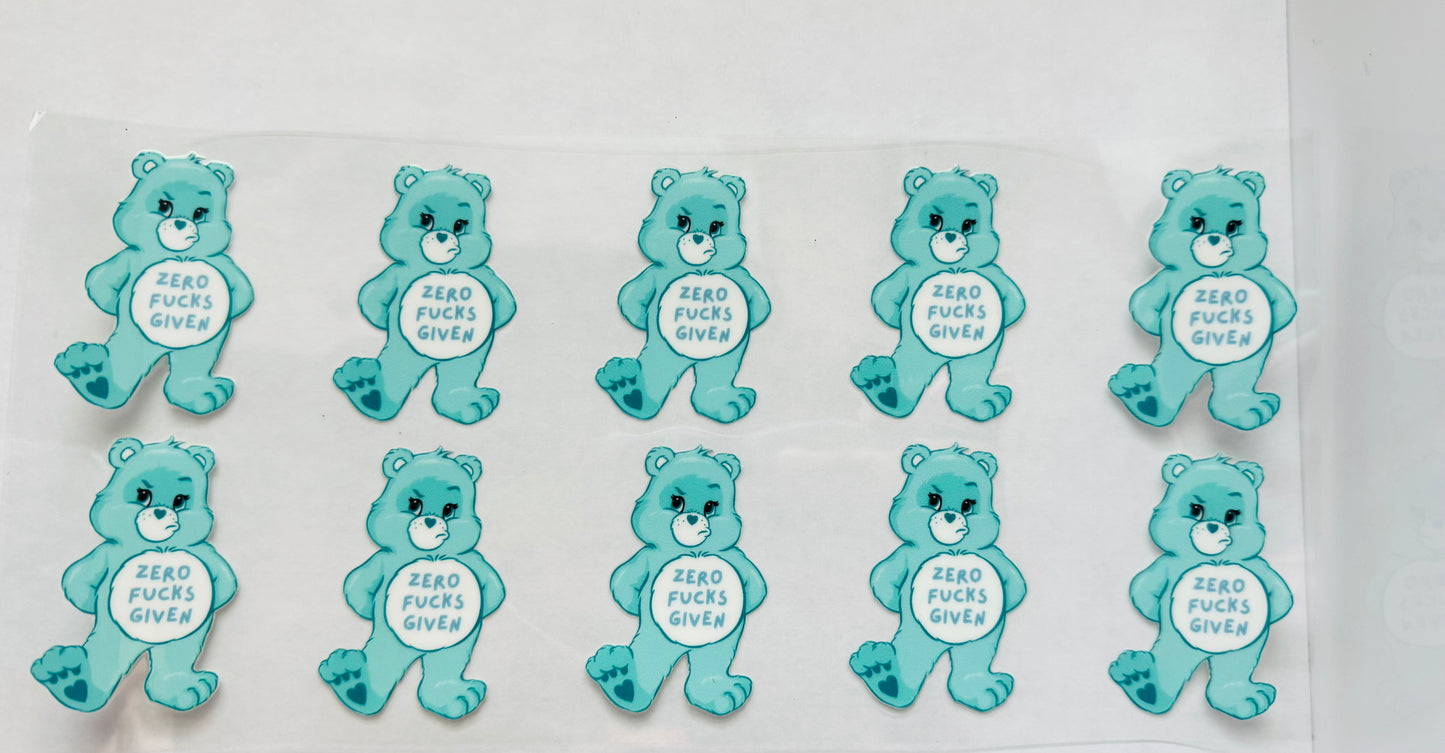 Swear bear zero fucks given