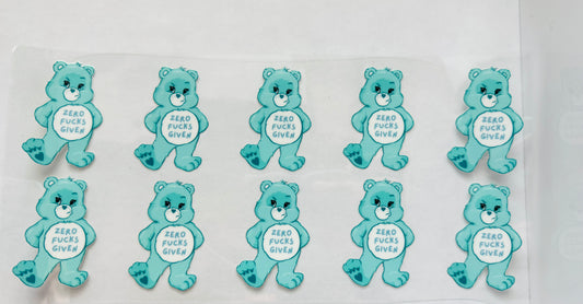 Swear bear zero fucks given
