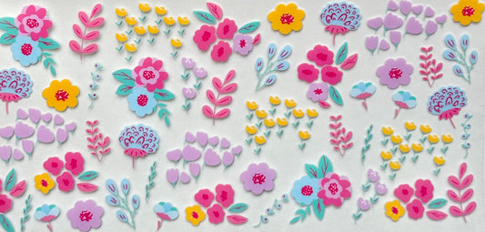 Vibrant floral