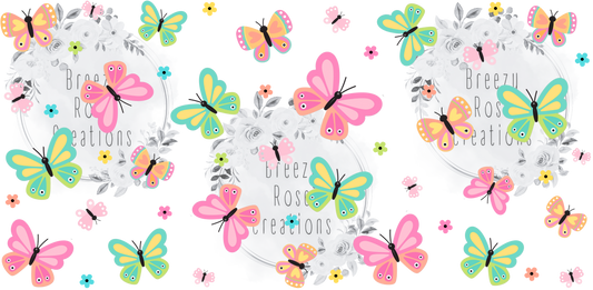 Multicolored Butterflies