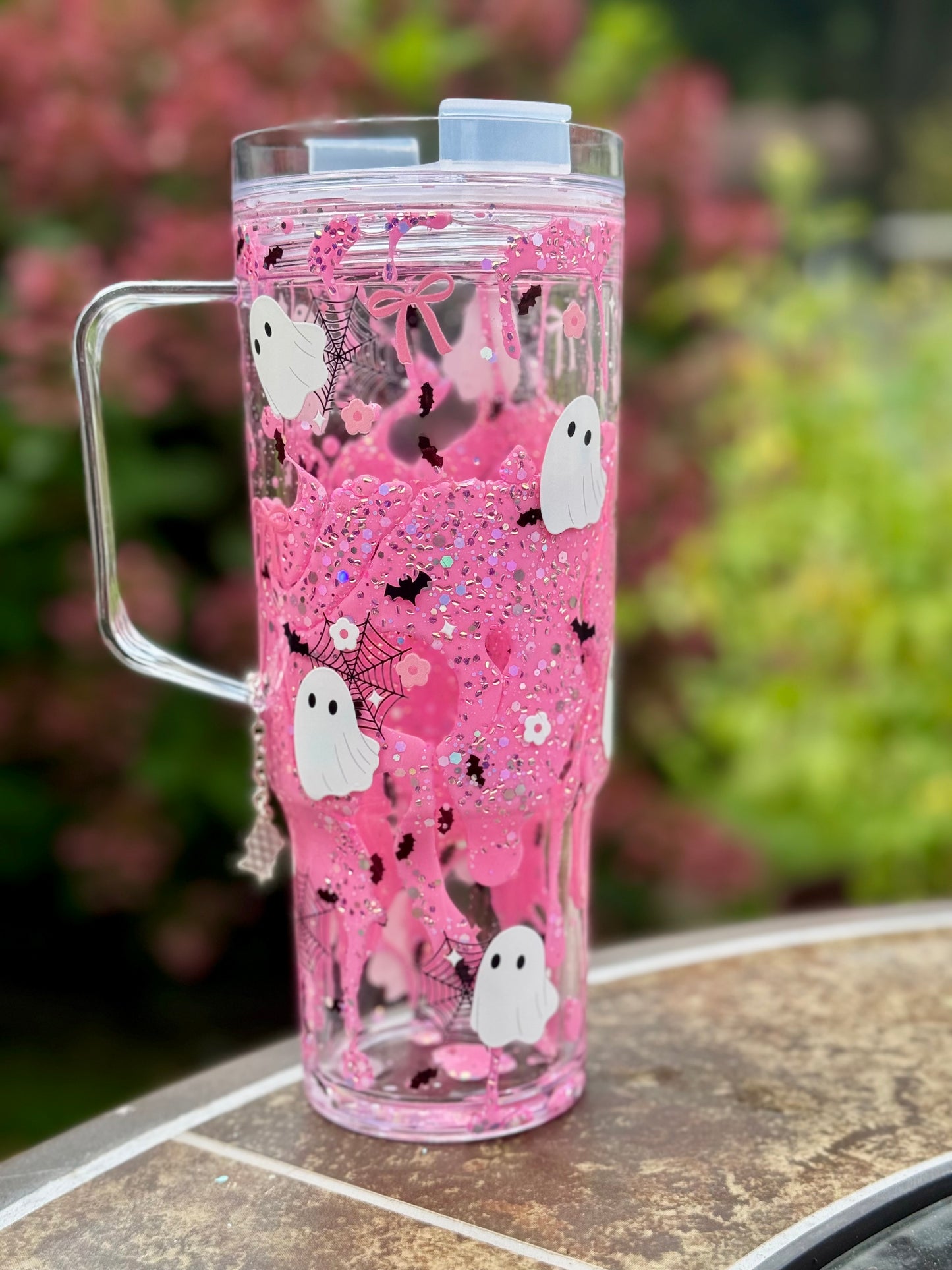Ghost Web Lava 40 oz Tumbler