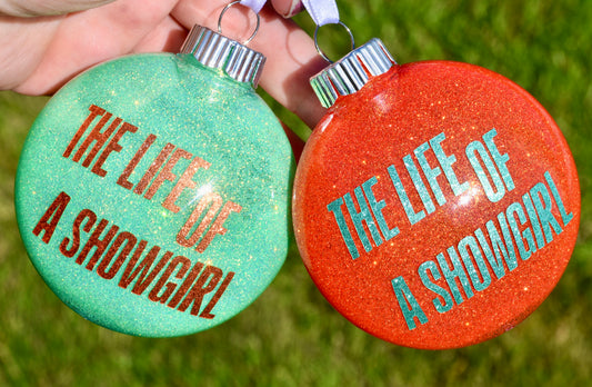 Showgirl Taylor Album Ornament