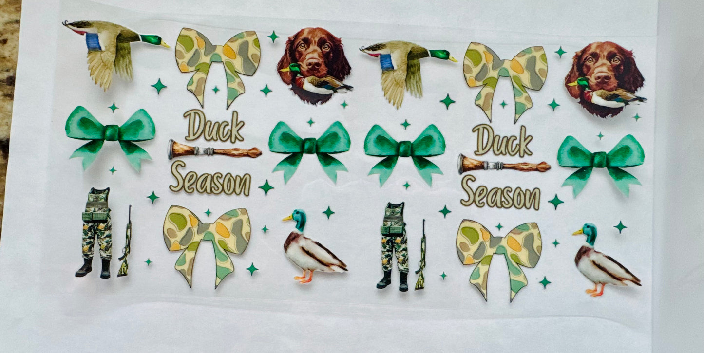 Duck season hunting