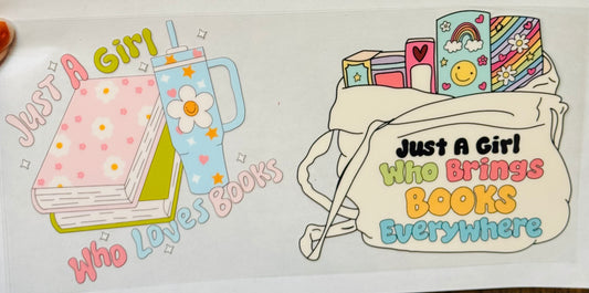 Book Lover Decals